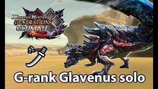 MHGU  Grank Glavenus solo Valor Long Sword  345 [upl. by Arabelle]