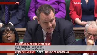 Labours Nick ThomasSymonds responds to Geoffrey Coxs statement [upl. by Nidak]