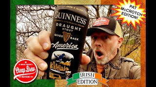 Guinness Draught Draft Stout Irish Beer Review by A Beer Snobs Cheap Brew Review [upl. by Trebleht]