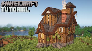 Minecraft  Large Survival House Tutorial How to Build [upl. by Kali]