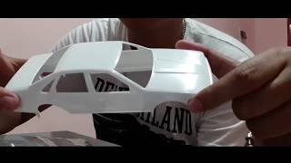 Aoshima model kit 124 nissan cefiro a31 unboxing  indonesia [upl. by Fife]