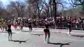 Baton Twirling at NYC St Patricks Day Parade [upl. by Alfonse]