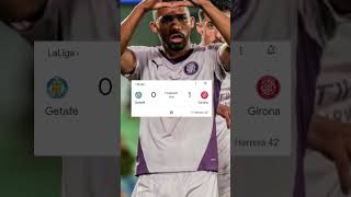 getafe 01 gironafc laliga gol de yangelherrera venex [upl. by Darby]