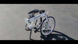 From Japan folding bike Hachiko HA04 [upl. by Odilo]