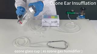 ear ozone insufflation with MOZ02 [upl. by Mathe]