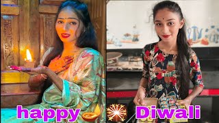 happy🎇🪔Diwali vloggergujarativlog minivlog happydiwali dharmika1 [upl. by Adrianne]