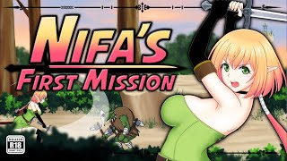 Nifas First Mission  Gameplay  Doujin Game PC [upl. by Glick]