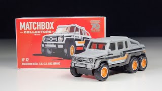 Matchbox Premium Review Mercedes Benz G63 AMG 6X6  2023 Collectors Series [upl. by Vanda]