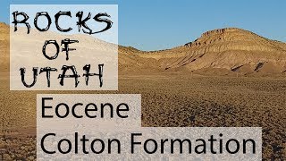 Eocene Colton Formation  Rocks of Utah [upl. by Aicertap965]