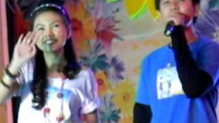 barbie forteza and joshua dionisio in baguio singing [upl. by Cavan555]