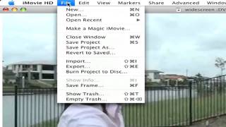 Exporting in widescreen from iMovie [upl. by Anauqes]