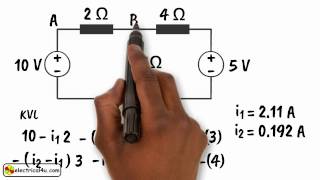 Mesh Analysis Introduction amp Example [upl. by Ahsemac]