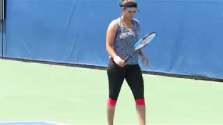 Sania mirza practice session 2018 [upl. by Bunns]