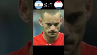 Argentine 🆚 Netherlands 42 penalty world cup 2014 football youtube shorts [upl. by Farrah]