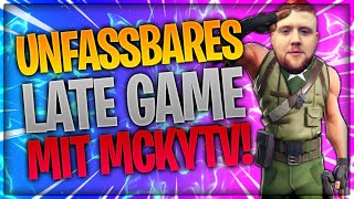 😱🔥 UNFASSBARES LATE GAME Meine Beste Runde mit MckyTV  Fortnite Battle Royale [upl. by Nevla]