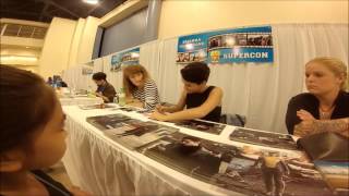 Negasonic Teenage Warhead  Brianna Hildebrand  Meet and GreetAutograph Signing [upl. by Avla]