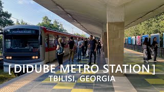 Tbilisi Walks Didube Metro Station [upl. by Uno]