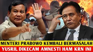 Geger Menteri Prabowo Kembali Bermasalah Yusri Digugat Amnesti Internasional Karena Lakukan Ini [upl. by Ehtiaf]