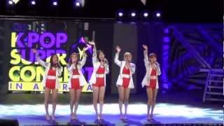 Fancam KARA Performances  SBS Kpop Super Concert 121110 [upl. by Gniliem114]