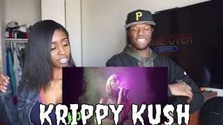 Bad Bunny x Nicki Minaj x Farruko Krippy Kush RemixLyric Video ft 21 Savage Rvssian Reaction [upl. by Eixela379]