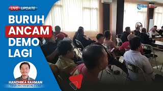 Rapat Pleno Penentuan UMK Indramayu 2024 Berjalan Alot akan Demo Lagi Jika Keinginan Tidak Dipenuhi [upl. by Nilek]