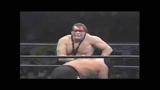 Axe of Demoltion and Bam Bam Bigalo Wrassling in Japan [upl. by Henryson75]