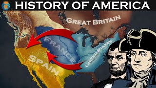 THE HISTORY OF THE UNITED STATES in 10 minutes [upl. by Grishilda]