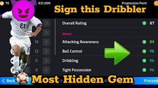 Best DRIBBLER 🔥ONLY 14000 GP 99 DRIBBLING 99 ACCELERATION 99 BALANCE  eFootball 2024 [upl. by Citarella]