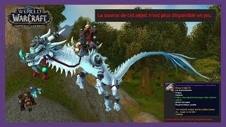 25 MONTURES PLUS DISPONIBLES DANS WORLD OF WARCRAFT Vidéo bonus [upl. by Gnil722]