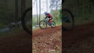 Review jalur sepeda gunung MTB shorts mtb gowesmalang trending [upl. by Einwahs]