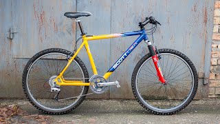 1999 Scott USA Comp Racing  Old MTB detailing ASMR [upl. by Trinia181]