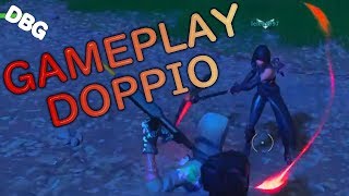 Fortnite  Gameplay Doppio  Il nostro primo video  DBG [upl. by Notlih789]