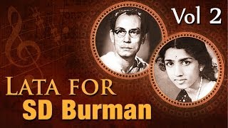 Lata Mangeshkar for SD Burman Jukebox 2 HD  Top 10 Lata amp SDBurman Songs [upl. by Annatnas]