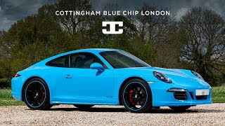 Porsche 991 GTS by Cottingham Blue Chip London [upl. by Ytitsahc]