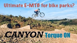 The ULTIMATE bike park EMTB Canyon Torque ON FULL RIDER REVIEW mtb emtb canyontorque [upl. by Tenom]