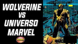 VIDEOCOMIC WOLVERINE VS UNIVERSO MARVEL Parte 1 de 2  Historia Completa [upl. by Nuahsak]