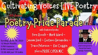 Cultivating Voices Poetry Pride Parade  18Jun2023 [upl. by Marcin173]