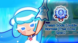 LOW SPEC Cream Soda Cookie Trial Normal Mode  Cookie Run Ovenbreak [upl. by Waly]