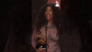 SZA Wins Best RampB Song At 2024 GRAMMYs sza snooze sos [upl. by Ot]