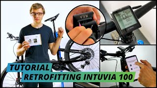 Retrofitting the Bosch Intuvia 100 to an electric bike  Tutorial  EBIKE24 [upl. by Nymzaj]