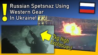 Russian Spetsnaz Special Forces Using Western Equipment In Ukraine [upl. by Odnam700]