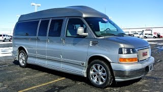 2011 GMC Explorer Limited XSE 9 Passenger HighTop Conversion Van Walkaround  27253AT [upl. by Lauer865]