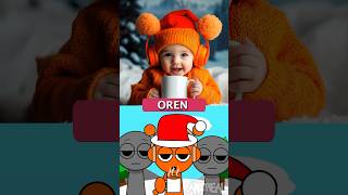 INCREDIBOX SPRUNKI CHRISTMAS🎄AS BABIES IN REAL LIFE🎅 [upl. by Eilasor]