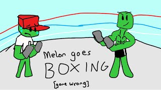 Melon goes boxing gone wrong [upl. by Thorvald591]