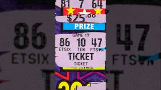 I bought a Single Double Triple ticket and didn’t even realize I won until I checked 😱 Scratchers [upl. by Lanna]