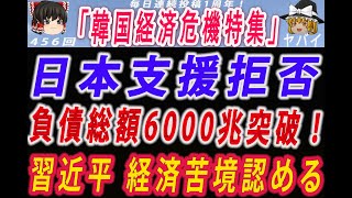 【ゆっくり解説】韓国経済の絶望的な現状！6000兆ウォン突破した債務総額 日本は支援拒否！イ・ジェミョン自作自演が濃厚！ー中国 習近平国家主席は経済苦境認める [upl. by Saltzman382]