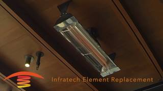 Infratech Element Replacement  patioheatcom [upl. by Lanette]