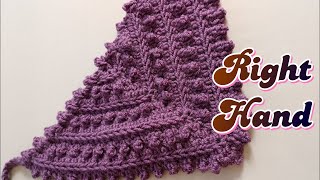 crochet bandana EASY Crochet Bandana Tutorial step by step [upl. by Knutson]