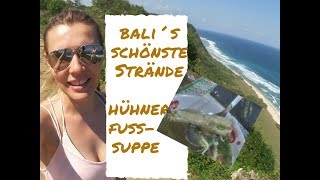 Schönste Strände BALI 💚 Niang Niang BEACH Bali 🌴 Bali ESSEN gehen  balinesische HÜHNERFUSSSUPPE [upl. by Pinkerton]