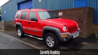 2002 Jeep Cherokee Sport 25CRD Manual  Breaking for Spares [upl. by Jarvey]